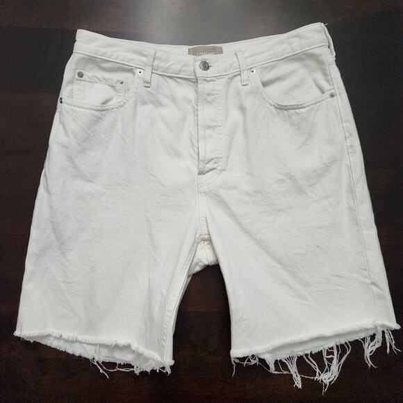 Everlane Pants - Everlane The Cheeky Long Short White Size 30